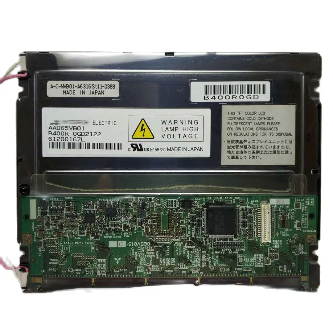 For 6.5inch AA065VB01 CCFL TFT Repair LCD Screen Display Panel Fully Tested
For 6.5inch AA065VB01 CCFL TFT Repair LCD Screen Display Panel Fully Tested