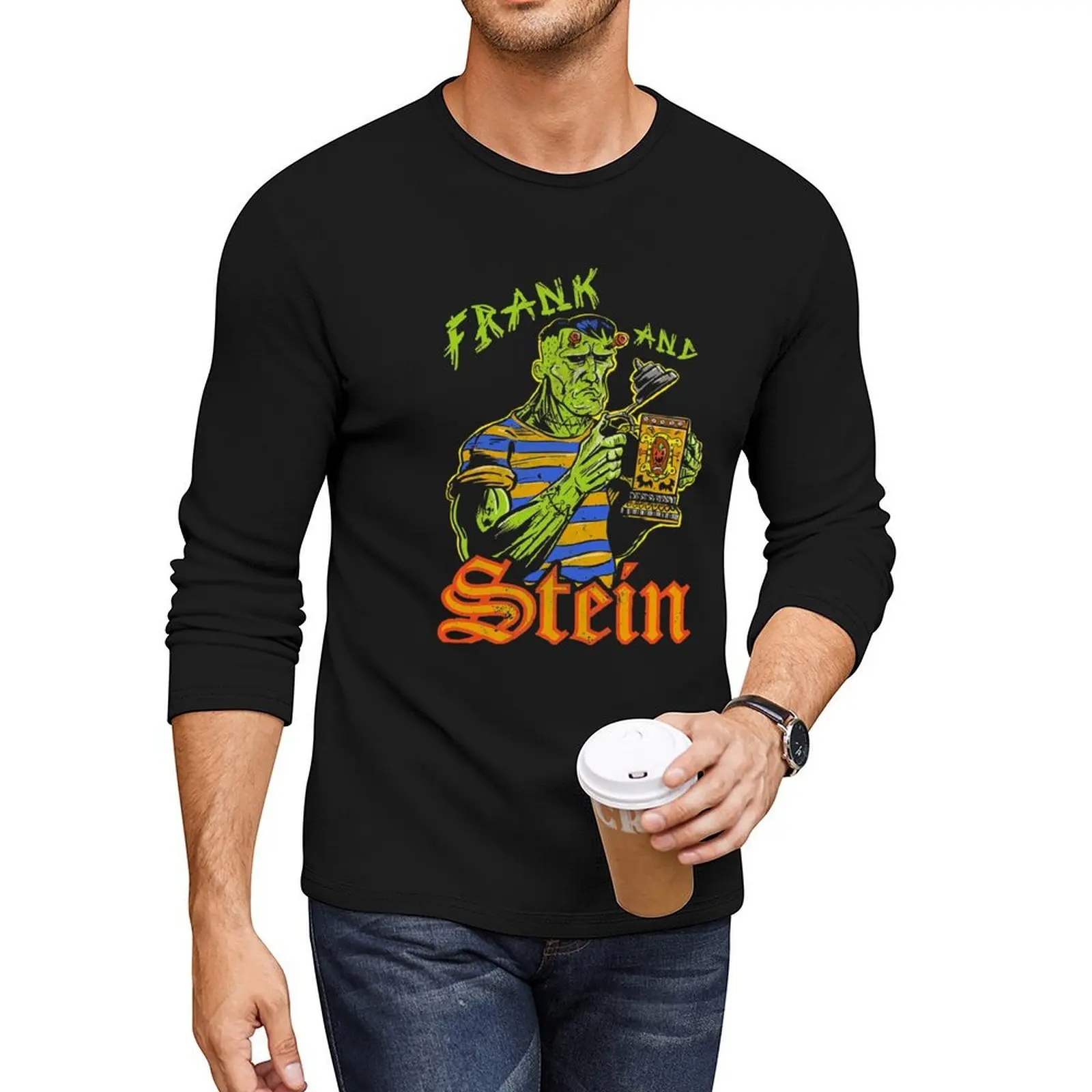 Frank And Stein Long T-Shirt hippie clothes graphics t shirt new edition t shirt black t shirt workout shirts for men
Frank And Stein Long T-Shirt hippie clothes graphics t shirt new edition t shirt black t shirt workout shirts for men
