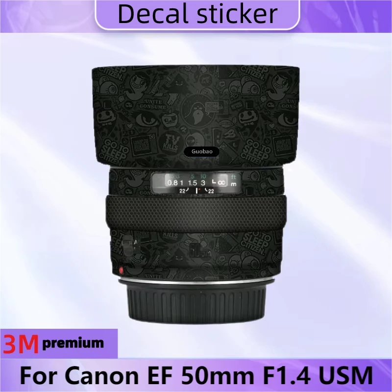 For Canon EF 50mm F1.4 USM Camera Lens Sticker Protective Skin Decal Vinyl Wrap Film Anti-Scratch Protector Coat EF50/F1.4
For Canon EF 50mm F1.4 USM Camera Lens Sticker Protective Skin Decal Vinyl Wrap Film Anti-Scratch Protector Coat EF50/F1.4