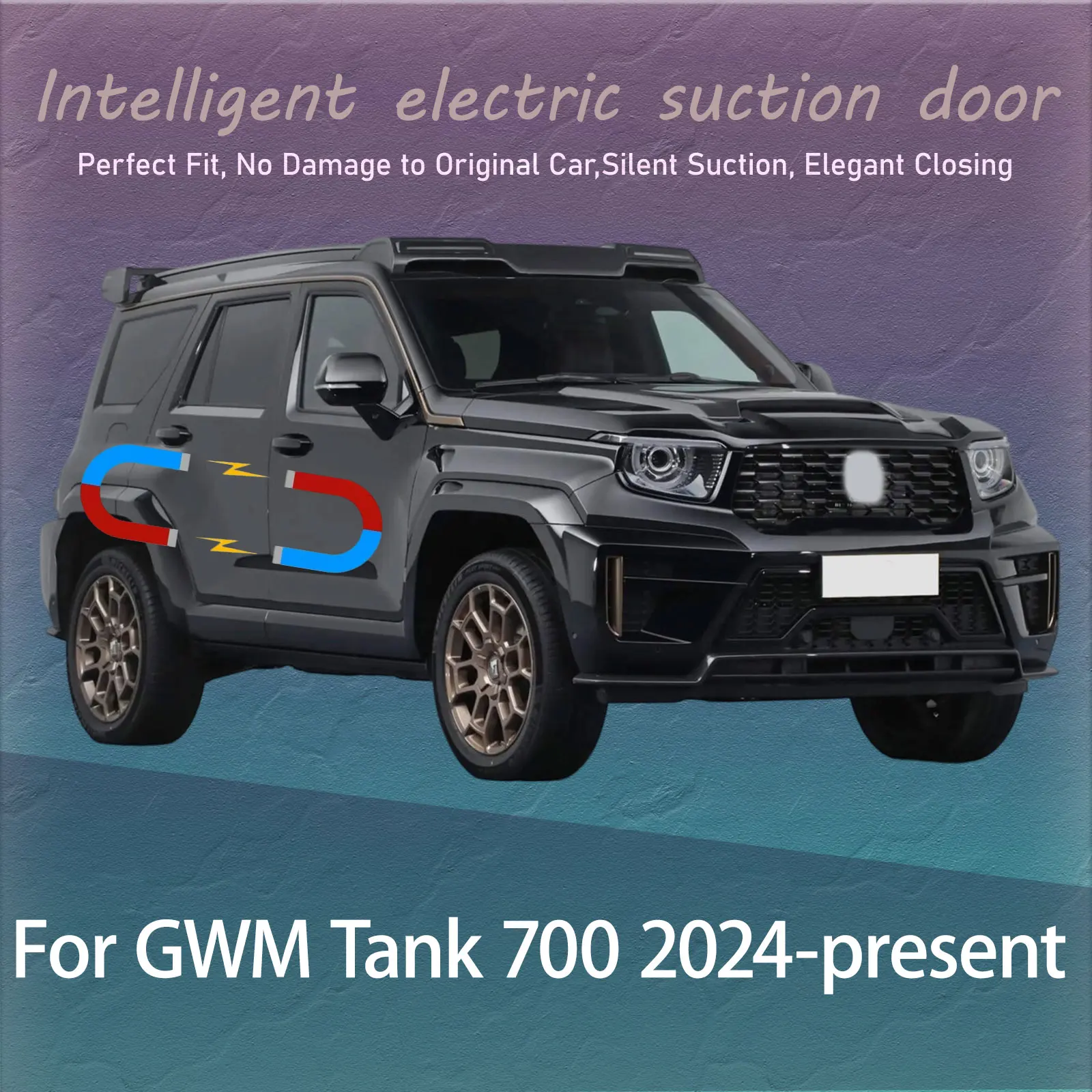 Electric Soft Close Door Kit For GWM Tank 700 2024-Now Auto Silent Anti-Slam Suction Door System Automatic Quiet Closing Latch
Electric Soft Close Door Kit For GWM Tank 700 2024-Now Auto Silent Anti-Slam Suction Door System Automatic Quiet Closing Latch