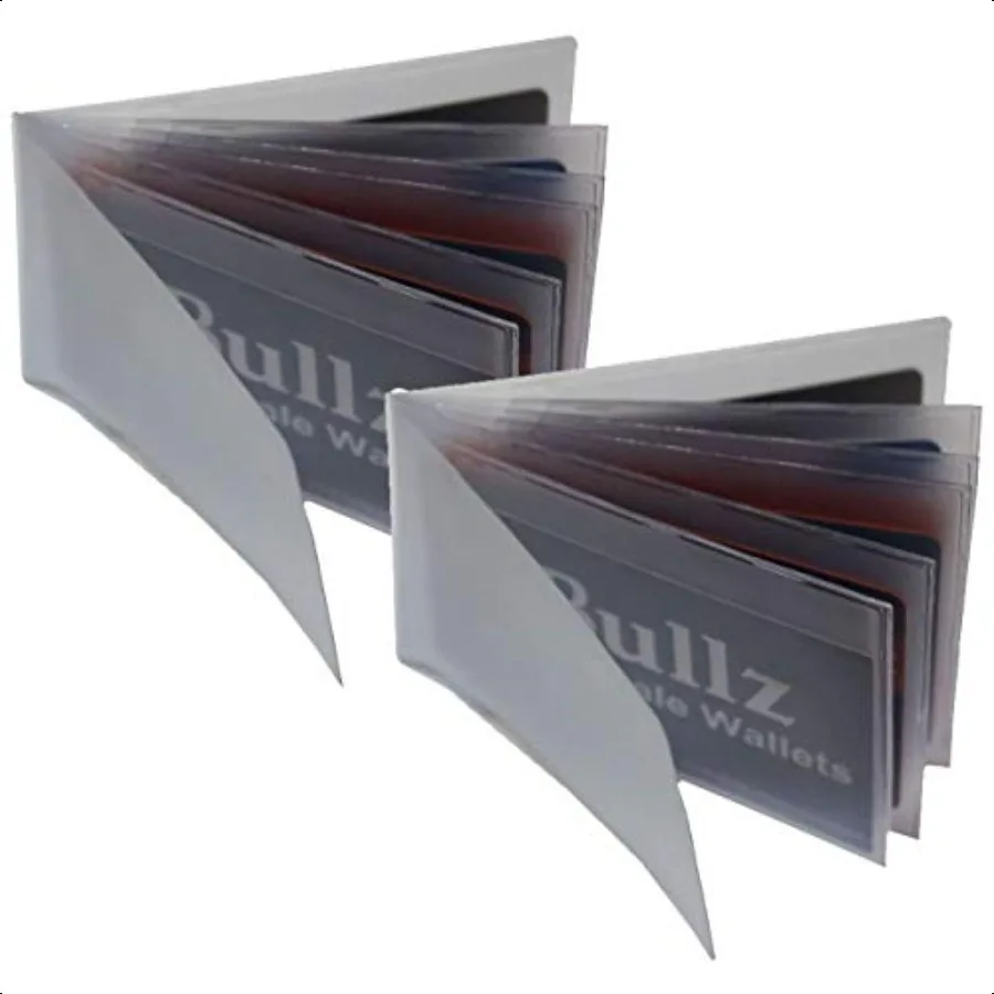 Набор из 2-х прочных виниловых держателей для кредитных карт, вставки для кошелька, СДЕЛАНО В США
Набор из 2-х прочных виниловых держателей для кредитных карт, вставки для кошелька, СДЕЛАНО В США