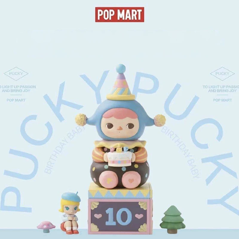 POP MART Pucky Birthday Baby Tenth Anniversary Anime Action Figure Trendy Blind Box Toys Ornaments Figurines Dolls Desktop Model
POP MART Pucky Birthday Baby Tenth Anniversary Anime Action Figure Trendy Blind Box Toys Ornaments Figurines Dolls Desktop Model