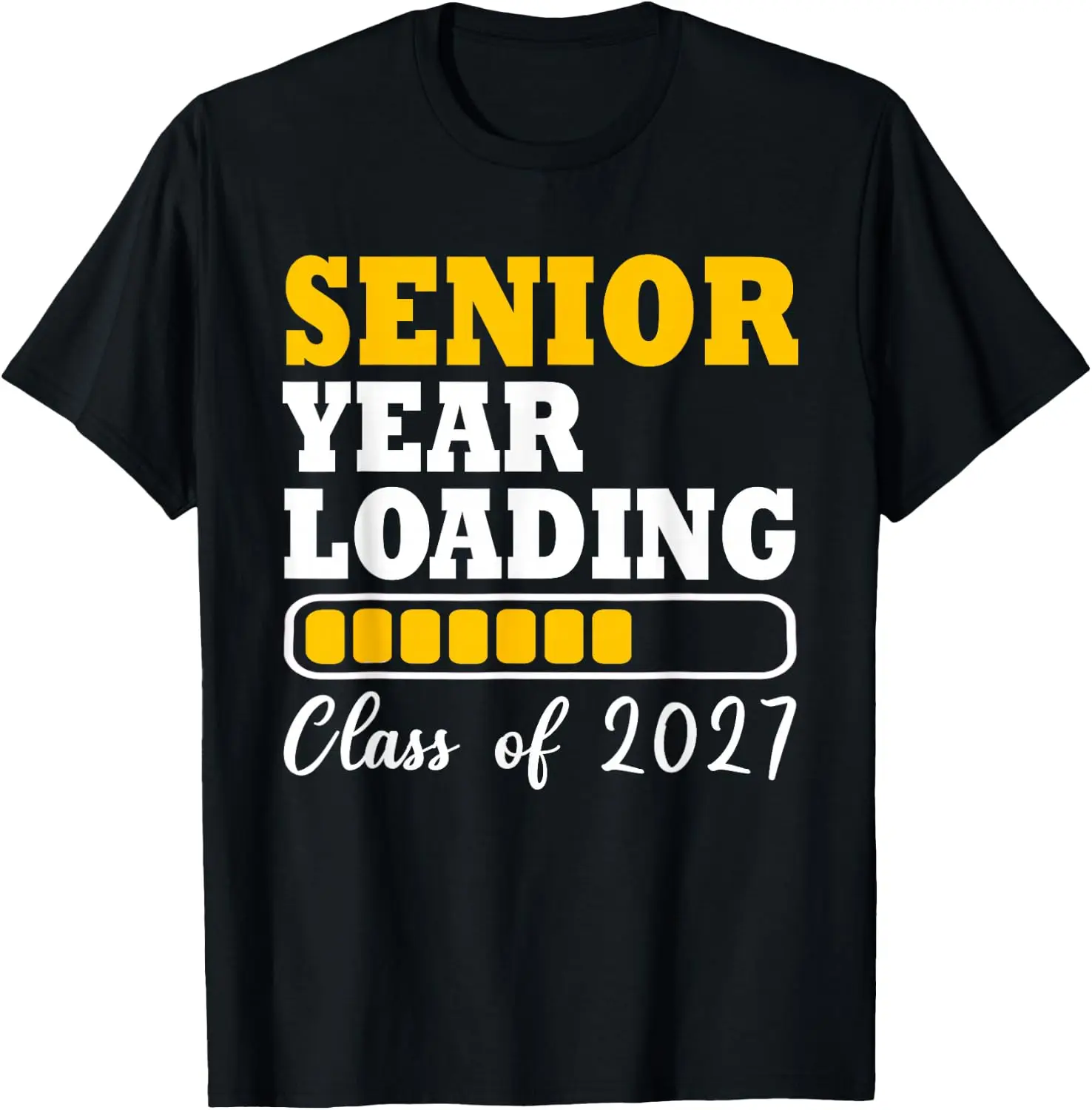 Class Of Year Loading Funny Senior 2027 T-Shirt Summer short-sleeved breathable sweat-wicking versatile fashion T-shirt for back-to-school season, unisex, Y2K Fashionable Cartoon Anime
Class Of Year Loading Funny Senior 2027 T-Shirt Summer short-sleeved breathable sweat-wicking versatile fashion T-shirt for back-to-school season, unisex, Y2K Fashionable Cartoon Anime