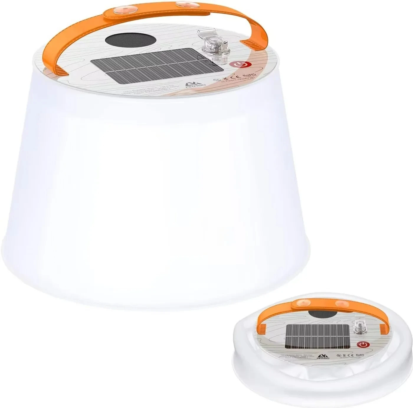 Camping solar LED lights outdoor lights inflatable lights foldable wireless speakers with 4400mAh battery RGB color LED
Camping solar LED lights outdoor lights inflatable lights foldable wireless speakers with 4400mAh battery RGB color LED