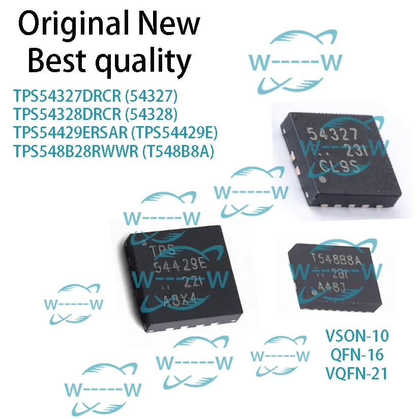 5-50 PCS) TPS54327DRCR 54327 TPS54328DRCR 54328 TPS54429ERSAR TPS54429E TPS548B28RWWR T548B8A TPS54327 TPS54328 TPS548B28 QFN IC
5-50 PCS) TPS54327DRCR 54327 TPS54328DRCR 54328 TPS54429ERSAR TPS54429E TPS548B28RWWR T548B8A TPS54327 TPS54328 TPS548B28 QFN IC