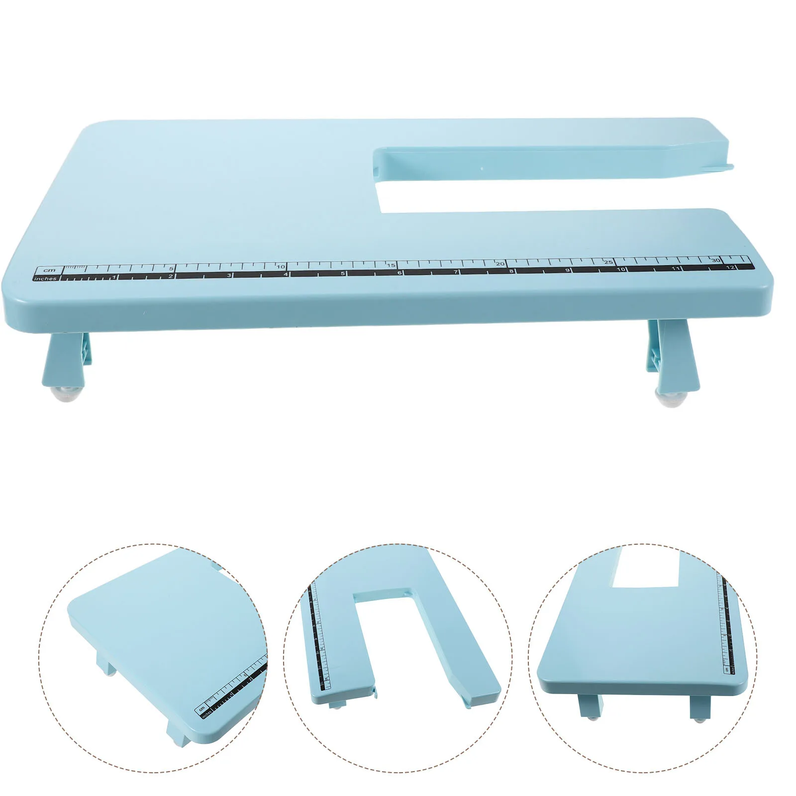 Plastic Blue Sewing Machine Extension Board Desktop Quilting Platform Replacement Table for Expanded Sewing Workspace 
Plastic Blue Sewing Machine Extension Board Desktop Quilting Platform Replacement Table for Expanded Sewing Workspace
