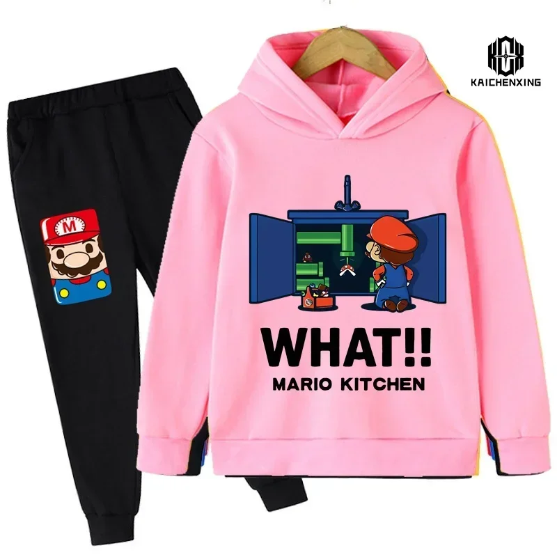 Super Mario Bros. Kids Sweatshirt Long Pants Suit Jacket Casual Boys Girls Long Sleeved Hoodie Children's Pullover Sweatshirt
Super Mario Bros. Kids Sweatshirt Long Pants Suit Jacket Casual Boys Girls Long Sleeved Hoodie Children's Pullover Sweatshirt
