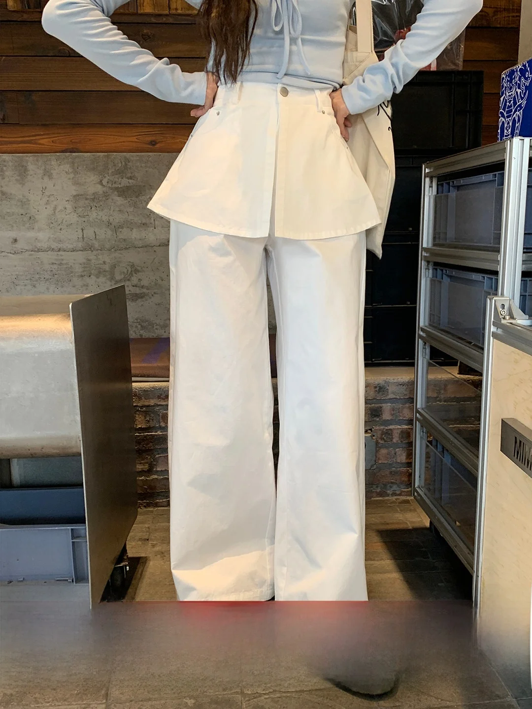 Loose Wide Leg Pants Women's Casual Korean Style High Waist Cotton Blend Breathable Comfortable Summer Fashion Trousers
Loose Wide Leg Pants Women's Casual Korean Style High Waist Cotton Blend Breathable Comfortable Summer Fashion Trousers