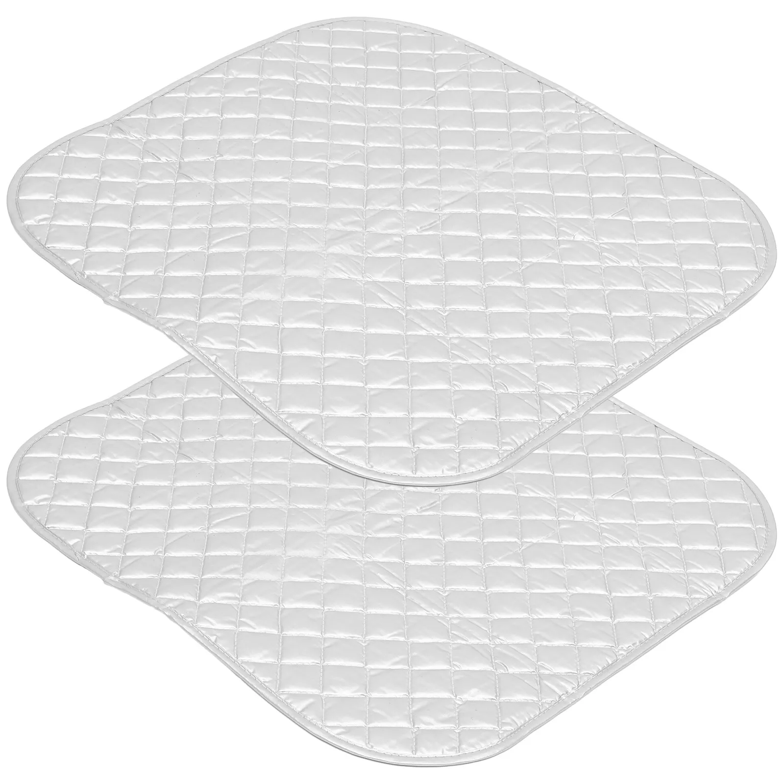2Pcs Silver-Coated Cotton Ironing Pad Foldable Portable Heat Proof Pressing Mat Protective Insulation Pad for Household Ironing
2Pcs Silver-Coated Cotton Ironing Pad Foldable Portable Heat Proof Pressing Mat Protective Insulation Pad for Household Ironing