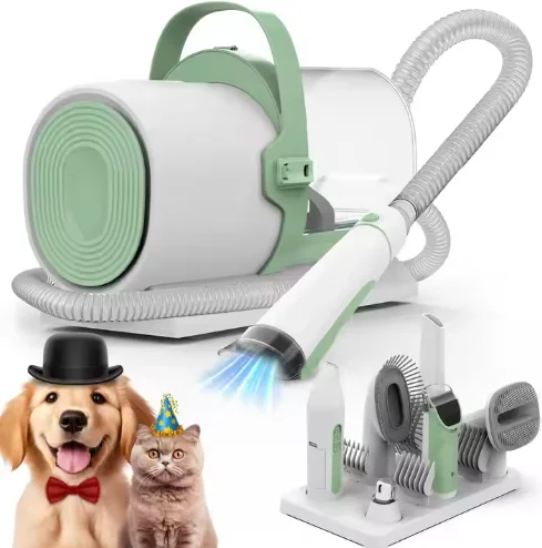 Portable 2.5L Dust Cup Pet Vacuum Cleaner 11000Pa Strong Suction Rechargeable Automatic Grooming Tool for Cat Dog Hair Cleaning
Portable 2.5L Dust Cup Pet Vacuum Cleaner 11000Pa Strong Suction Rechargeable Automatic Grooming Tool for Cat Dog Hair Cleaning