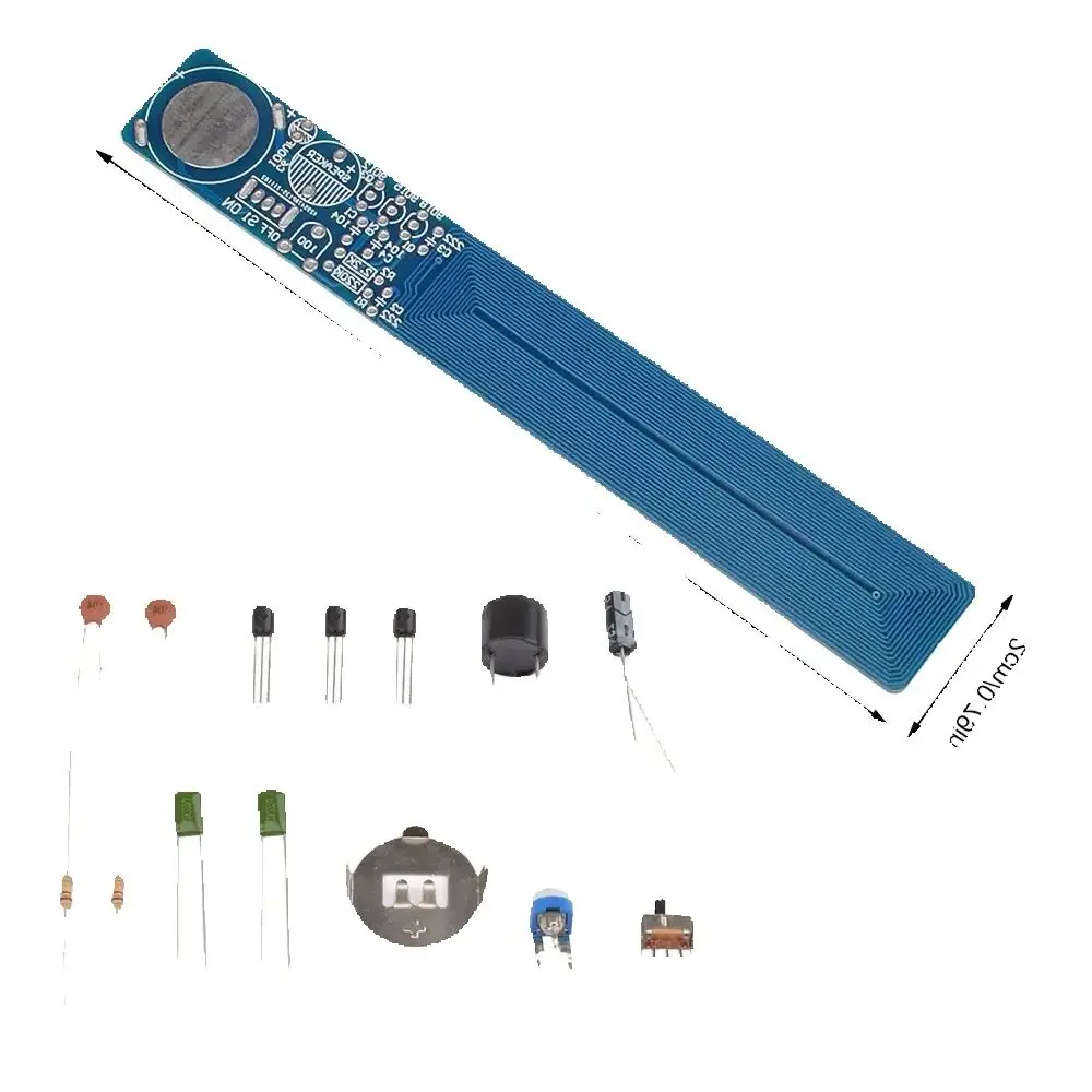 Простой металлоискатель постоянного тока 3-5 В, электронный производственный комплект-сделай сам, обучающие запасные части, технология обучения, сварка, обнаружение металла
Простой металлоискатель постоянного тока 3-5 В, электронный производственный комплект-сделай сам, обучающие запасные части, технология обучения, сварка, обнаружение металла