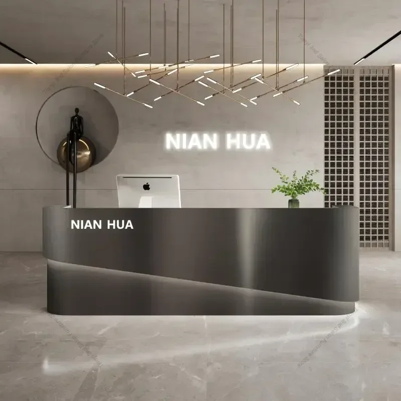 Customized Furniture - Stainless Steel Checkout Page, Modern Office Reception Desk Luxury Beauty Salon Bar Counter Metal Counter
Customized Furniture - Stainless Steel Checkout Page, Modern Office Reception Desk Luxury Beauty Salon Bar Counter Metal Counter