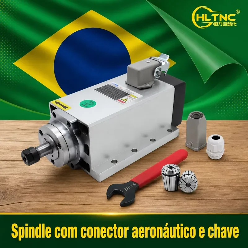 Brazil Stock 1.5KW 110V 220V Water Cooled Spindle Motor ER11 24000RPM for CNC Router Engraving Milling Machine
Brazil Stock 1.5KW 110V 220V Water Cooled Spindle Motor ER11 24000RPM for CNC Router Engraving Milling Machine