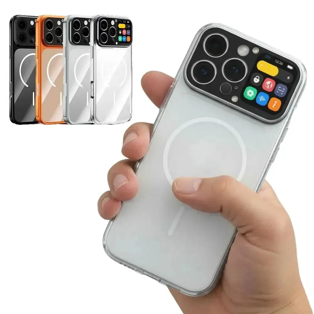 2026 New Dynamic intelligent screen phone protective case photo transfer video playback touch screen for for iPhone 16Pro max
2026 New Dynamic intelligent screen phone protective case photo transfer video playback touch screen for for iPhone 16Pro max