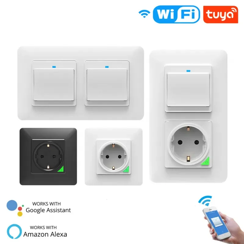 Wifi Graffiti Smart Switch Can Be Freely Matched With Mobile App Remote Voice Control Switch Socket Smart Home Button Switch
Wifi Graffiti Smart Switch Can Be Freely Matched With Mobile App Remote Voice Control Switch Socket Smart Home Button Switch
