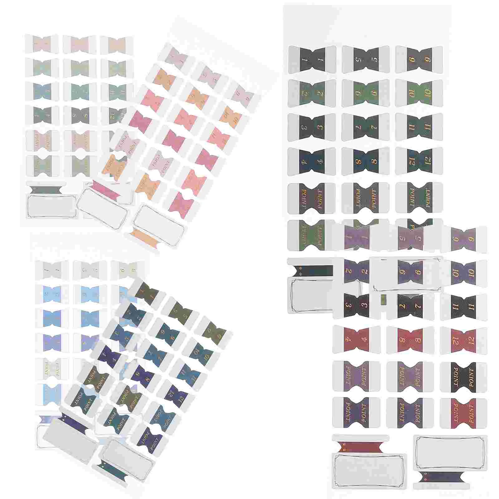 6 Sheets Bookmark Monthly Index Post Tabs Planner Stickers Paper for Annotating Books
6 Sheets Bookmark Monthly Index Post Tabs Planner Stickers Paper for Annotating Books