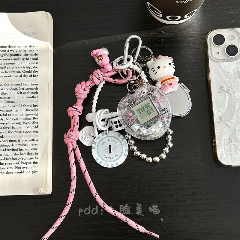 Miniso Hello Kitty Keychain Pendant Accessories Niche Creative Mountaineering Rope Bag Hanging Decoration Gifts For Women Girls
Miniso Hello Kitty Keychain Pendant Accessories Niche Creative Mountaineering Rope Bag Hanging Decoration Gifts For Women Girls