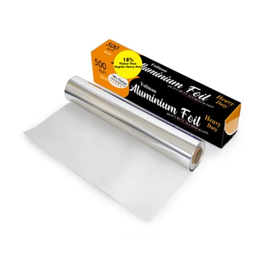 Ultra-Thick Commercial Heavy Duty Foil Roll 18" inch x 500 SQ Foot
Ultra-Thick Commercial Heavy Duty Foil Roll 18" inch x 500 SQ Foot