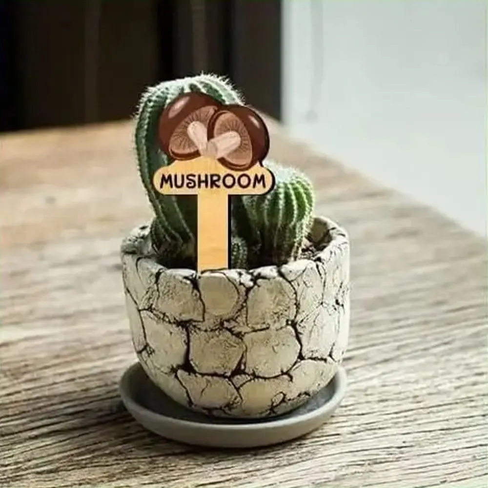15pcs Creative Wooden Plant Label Tags Reusable Universal Garden Labels Cartoon Plant Markers Stakes For Labeling Potted Plants
15pcs Creative Wooden Plant Label Tags Reusable Universal Garden Labels Cartoon Plant Markers Stakes For Labeling Potted Plants