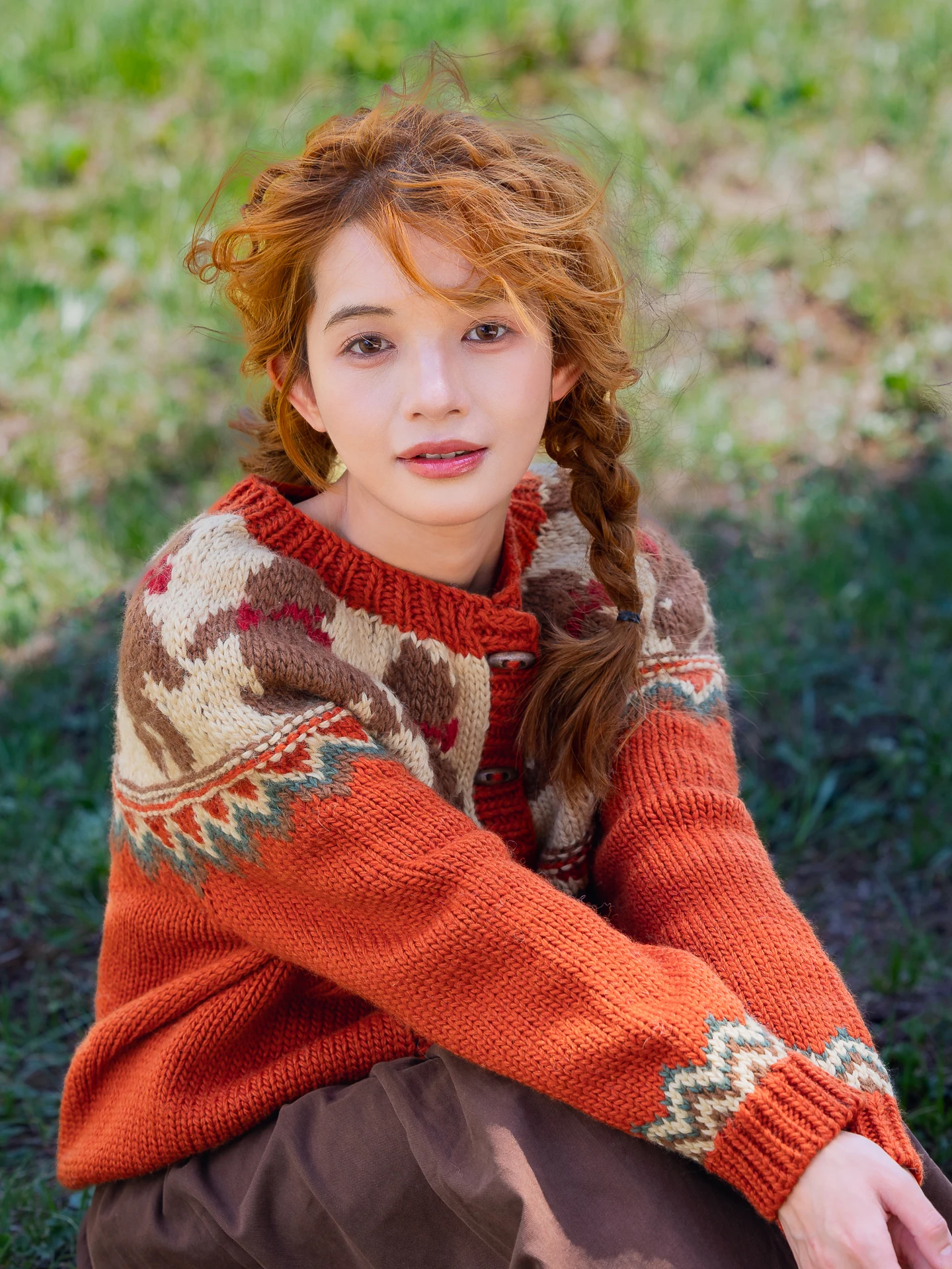 Handmade Iceland Knitted Cardigan Loose Vintage Fair Isle Thi Yarn Long Sve round Ne Bear Pattern Travel Photoaphy L...
Handmade Iceland Knitted Cardigan Loose Vintage Fair Isle Thi Yarn Long Sve round Ne Bear Pattern Travel Photoaphy L...