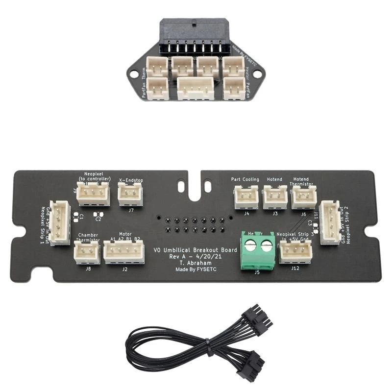 F3KE Voron V0.1 Umbilical Frame Tool for Head Voron 0.1 PCB Set Complete Toolhead Fra
F3KE Voron V0.1 Umbilical Frame Tool for Head Voron 0.1 PCB Set Complete Toolhead Fra