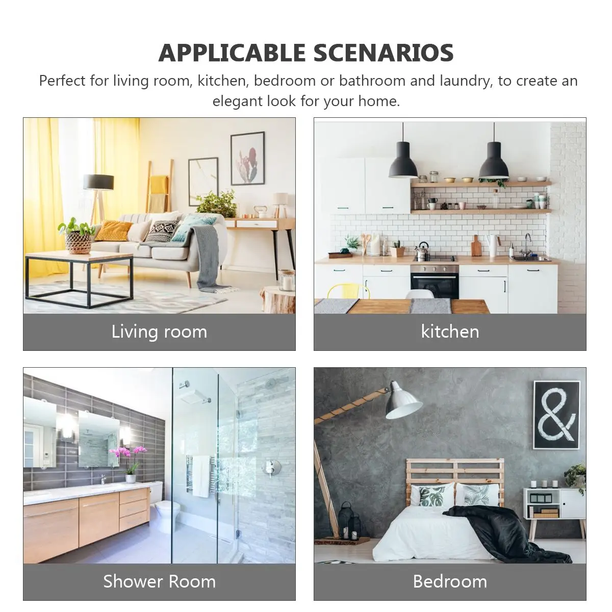 Background Wall Sticker Detachable Strip White Home Decor Living Room Bedroom Bathroom Kitchen Elegant Fashion
Background Wall Sticker Detachable Strip White Home Decor Living Room Bedroom Bathroom Kitchen Elegant Fashion