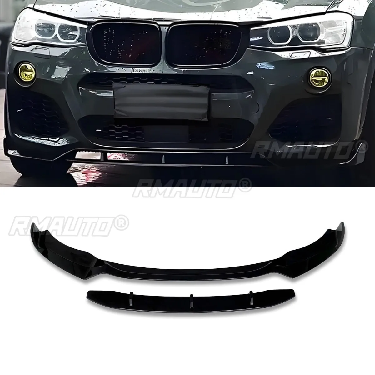 Car Front Bumper Lip Splitter Diffuser Bumper Protector Body Kit For BMW X3 F25 2014-2017 Car Accessories
Car Front Bumper Lip Splitter Diffuser Bumper Protector Body Kit For BMW X3 F25 2014-2017 Car Accessories