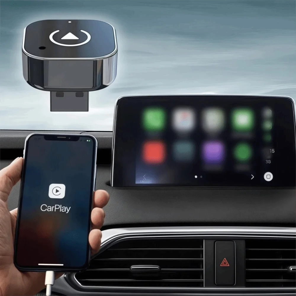 Plug And Play Wireless CarPlay Adapter Mini Universal Carplay AI Box BT WiFi Connection Portable Car Connected Carplay Box
Plug And Play Wireless CarPlay Adapter Mini Universal Carplay AI Box BT WiFi Connection Portable Car Connected Carplay Box