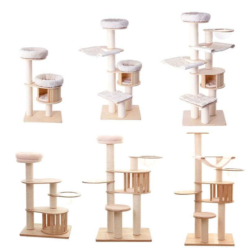 Factory Modern Large Big Climbing Scratch White Sisal Rope Pet Scratcher Wood Condo Furniture Tower Cat Tree
Factory Modern Large Big Climbing Scratch White Sisal Rope Pet Scratcher Wood Condo Furniture Tower Cat Tree