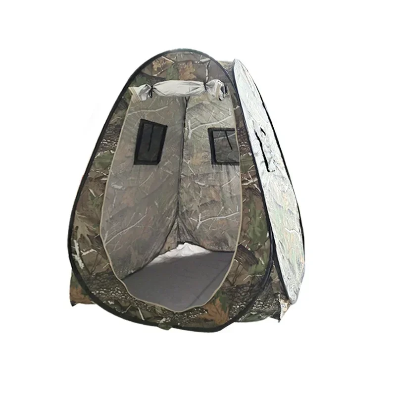 Hand throw open round tent, mini hunting tent, portable fishing tent
Hand throw open round tent, mini hunting tent, portable fishing tent
