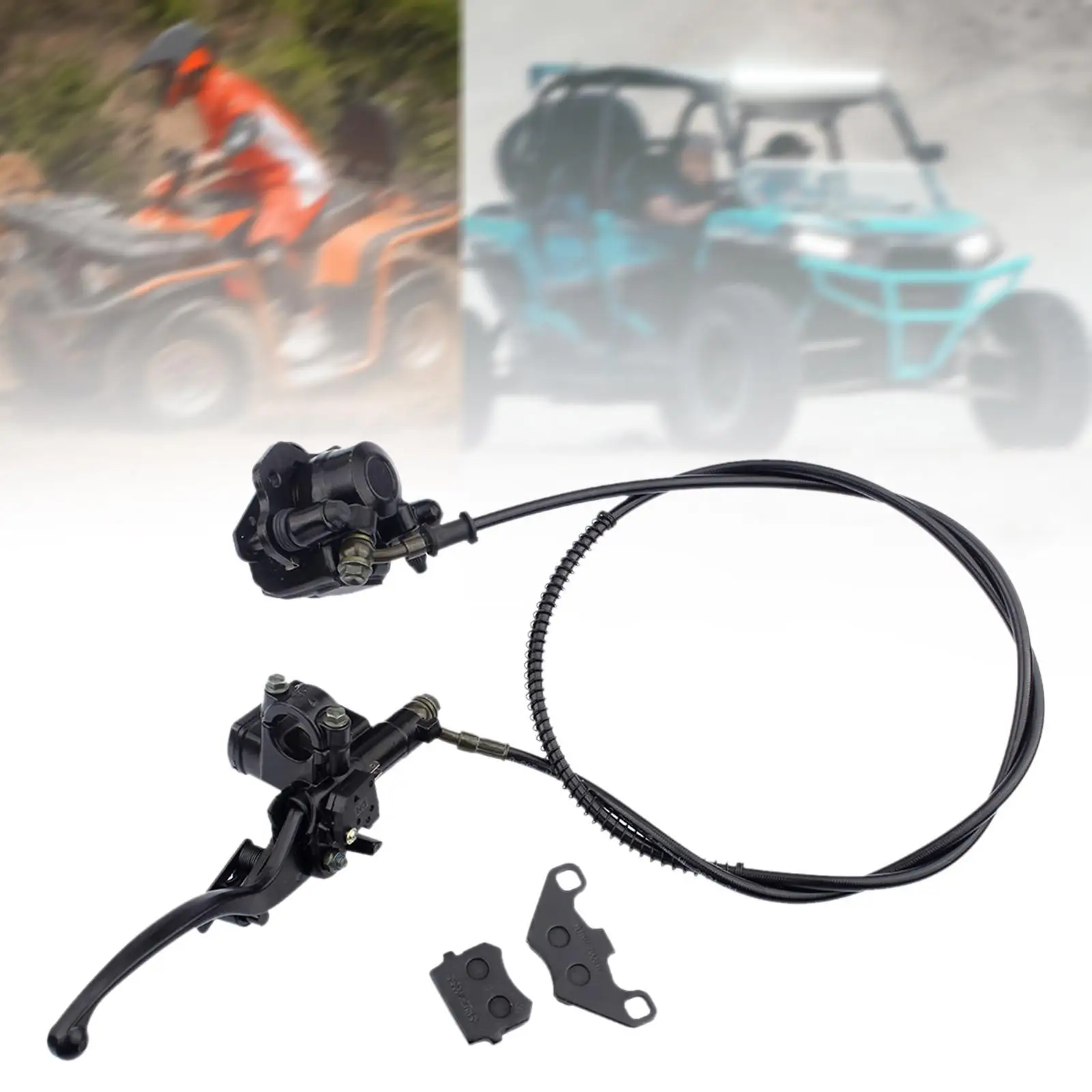 Rear Hand Hydraulic Disc Brake Professional Sturdy Easily Install Master Cylinder Caliper for 50cc-125cc ATV Dirt Bike
Rear Hand Hydraulic Disc Brake Professional Sturdy Easily Install Master Cylinder Caliper for 50cc-125cc ATV Dirt Bike