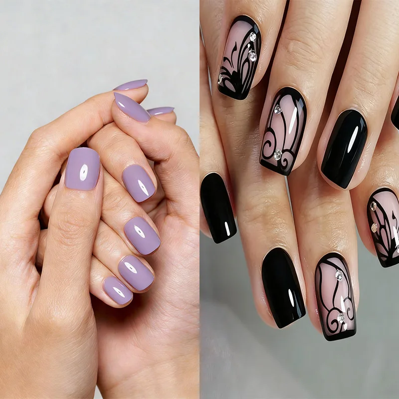 24PCS Short Nail Pieces Simple Stylish Solid Color Short Nail Makeup,Easy To Put Together For More Everyday Manicure
24PCS Short Nail Pieces Simple Stylish Solid Color Short Nail Makeup,Easy To Put Together For More Everyday Manicure