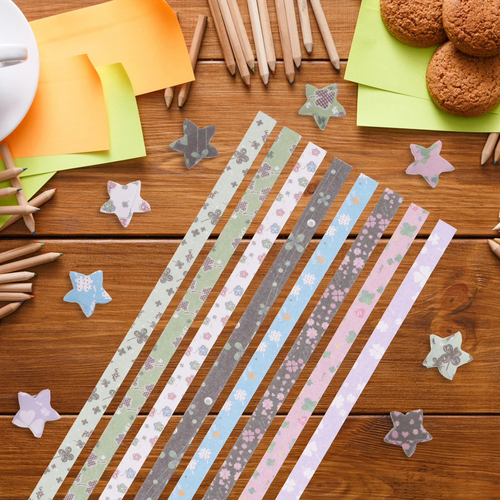 540pcs Origami Paper Strips Stars Crafts Decorative Festival DIY Kids Students Party Home
540pcs Origami Paper Strips Stars Crafts Decorative Festival DIY Kids Students Party Home