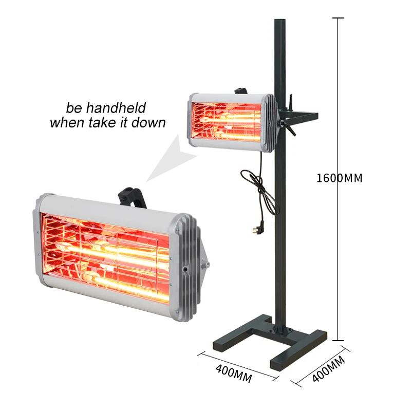 high quality factory using car care equipment car body paint curing lamp with stand
high quality factory using car care equipment car body paint curing lamp with stand