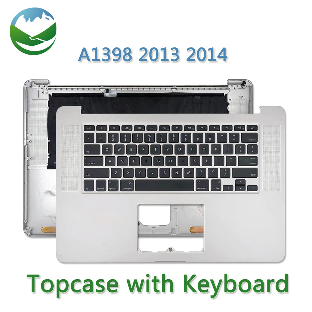 Original A1398 Topcase for MacBook Pro Retina 15 "A1398 Top Case with US UK Spanish French Germa Keyboard Late 2013-2014 Year
Original A1398 Topcase for MacBook Pro Retina 15 "A1398 Top Case with US UK Spanish French Germa Keyboard Late 2013-2014 Year