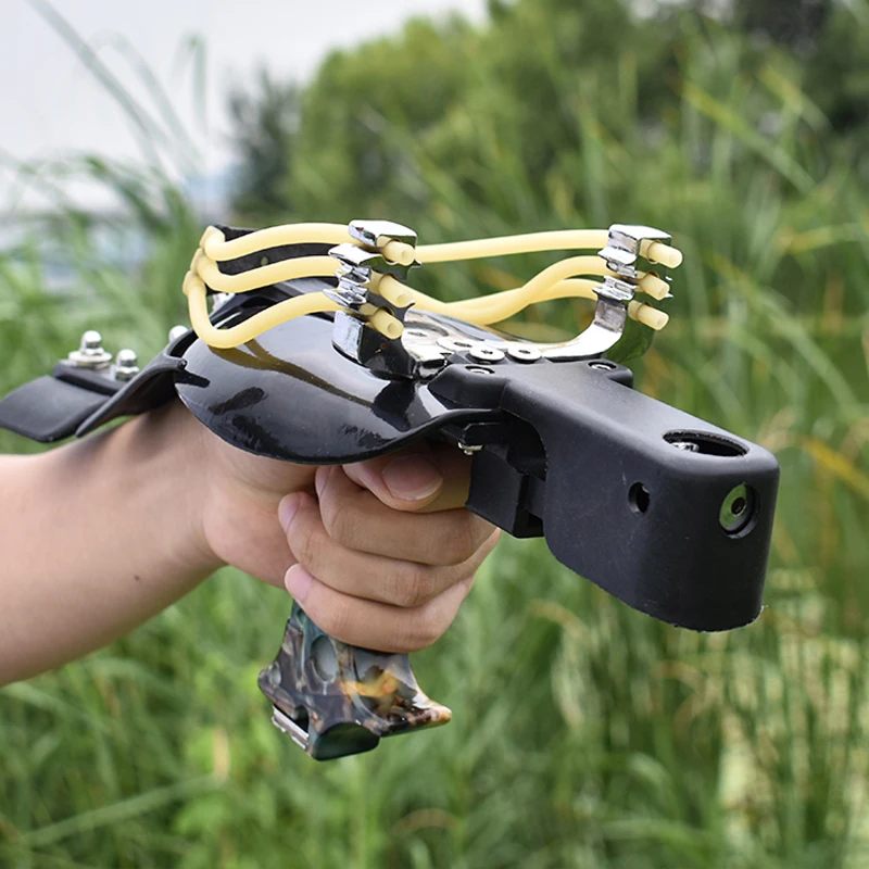Luxury Multifunctional Slingshot High Quality Hunting Shooting Dual-purpose Sling Professional Fishing Slingshot Package
Luxury Multifunctional Slingshot High Quality Hunting Shooting Dual-purpose Sling Professional Fishing Slingshot Package
