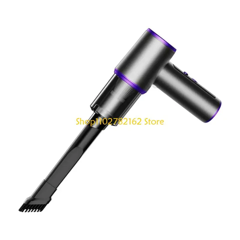 547B Double Function Blower & Vacuum Cleaner 75000RPM 12000PA Cordless Portable Car Vacuum with HEPA Filter for Home Vehicle
547B Double Function Blower & Vacuum Cleaner 75000RPM 12000PA Cordless Portable Car Vacuum with HEPA Filter for Home Vehicle