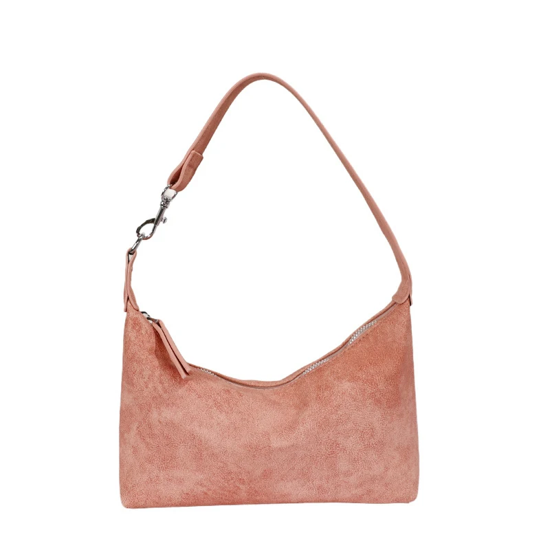 Suede Underarm Hobo Bag Pink Zipper Closure Vintage Women Daily Commute Trendy Crossbody Shoulder Purse
Suede Underarm Hobo Bag Pink Zipper Closure Vintage Women Daily Commute Trendy Crossbody Shoulder Purse