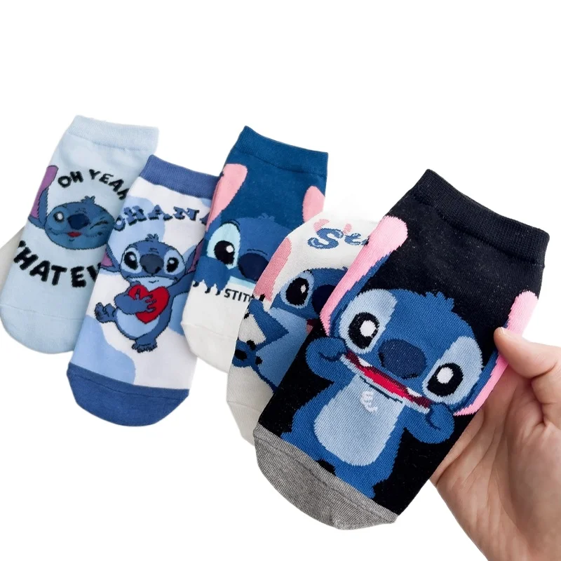 New Disney Anime Lilo & Stitch Short Sock Cartoon Stitch Cute Cotton Socks Summer Socks Women Ankle Boat Low Cut Socks Gift
New Disney Anime Lilo & Stitch Short Sock Cartoon Stitch Cute Cotton Socks Summer Socks Women Ankle Boat Low Cut Socks Gift