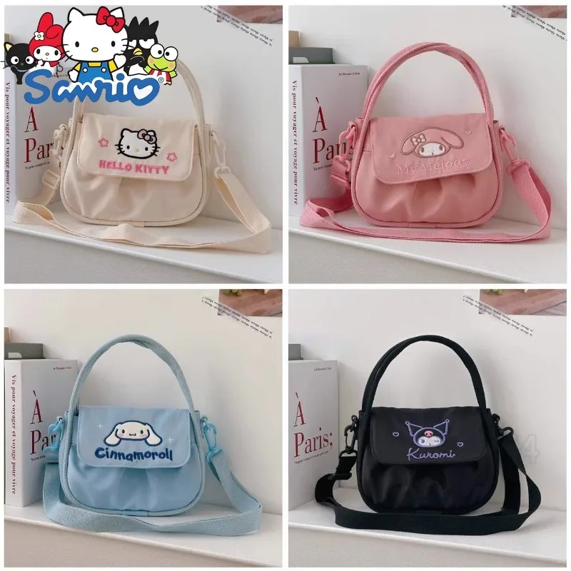 Sanrio New Girls Shoulder Bag Luxury Brand Original Embroidery Fashion Girl Shoulder Messenger Bag Cartoon Cute Casual Girl Bag
Sanrio New Girls Shoulder Bag Luxury Brand Original Embroidery Fashion Girl Shoulder Messenger Bag Cartoon Cute Casual Girl Bag