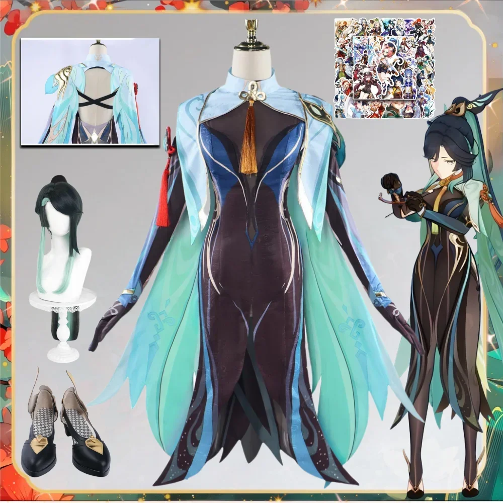 Xianyun Cosplay Costume Women Girls Dress Outfits Impact Xianyun Cloud Retainer Suits Halloween Xian Yun Cos Costumes
Xianyun Cosplay Costume Women Girls Dress Outfits Impact Xianyun Cloud Retainer Suits Halloween Xian Yun Cos Costumes