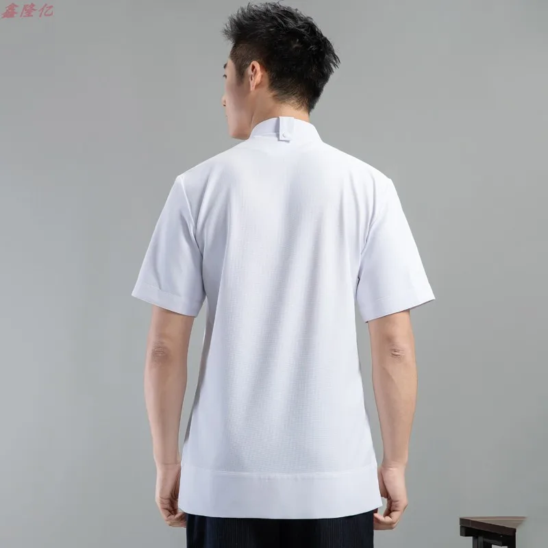 Hotel Chef Uniform Western Restaurant Steakhouse Summer Short Sleeve Work Clothes Canteen Baker Chef Clothes
Hotel Chef Uniform Western Restaurant Steakhouse Summer Short Sleeve Work Clothes Canteen Baker Chef Clothes