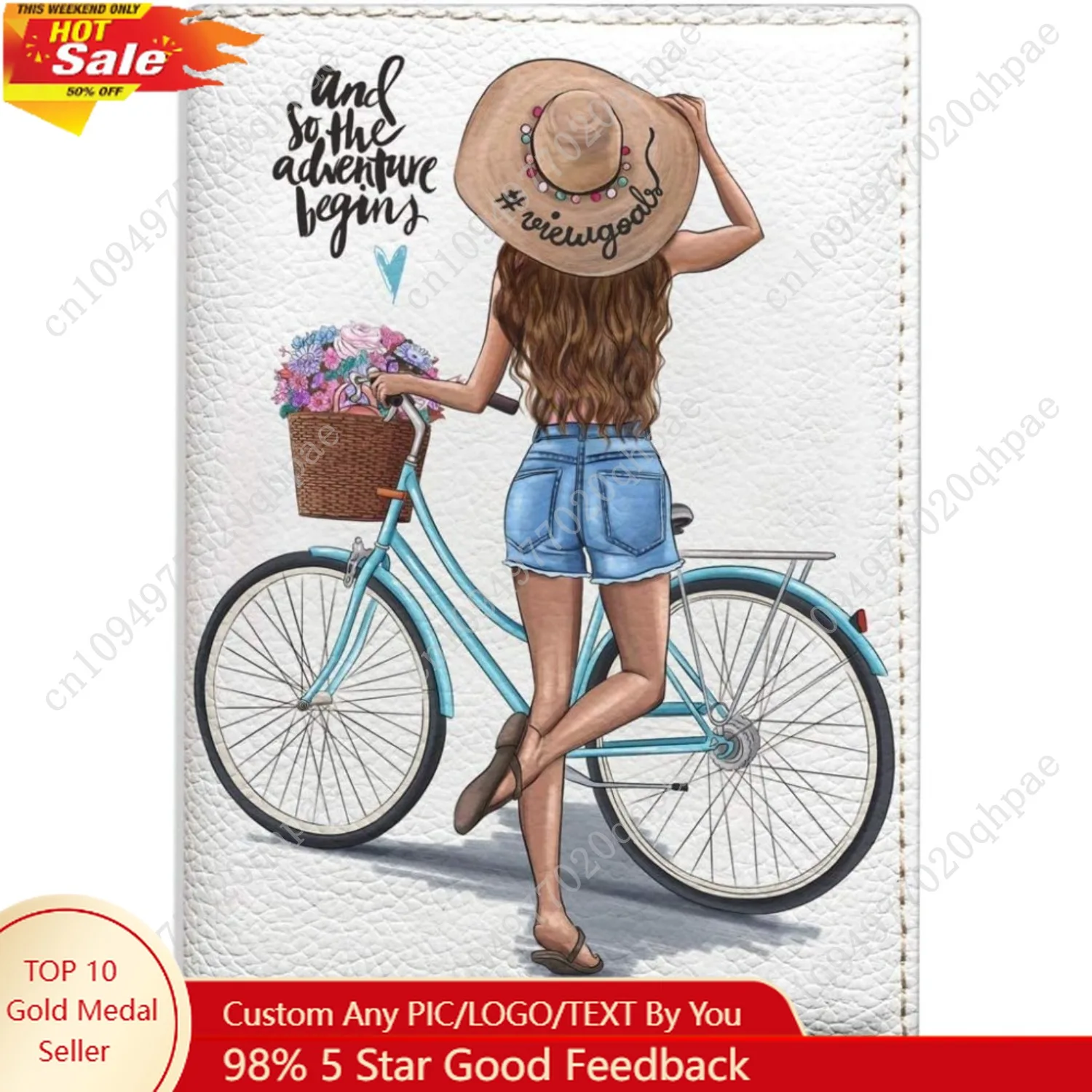 And So The Adventure begins Passport Holder for women, Vegan Leather Cover for Documents Designer Travel case, Brunette Girl wit
And So The Adventure begins Passport Holder for women, Vegan Leather Cover for Documents Designer Travel case, Brunette Girl wit