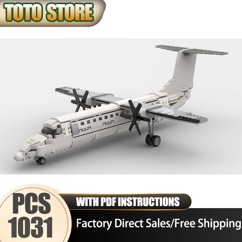 Military Model Moc Building Blocks Modular Canada (Dash 8/Q400) Airport Model Technology Brick Assembly Construction Toy Gits
Military Model Moc Building Blocks Modular Canada (Dash 8/Q400) Airport Model Technology Brick Assembly Construction Toy Gits
