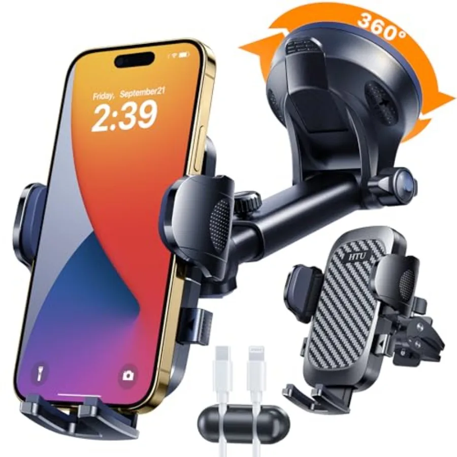 2026 Ultimate Best True Military-Grade and Safety Cert Car Phone Holder Upgraded 360 Rotation and 100+LBS Strongest Suction 5-i
2026 Ultimate Best True Military-Grade and Safety Cert Car Phone Holder Upgraded 360 Rotation and 100+LBS Strongest Suction 5-i