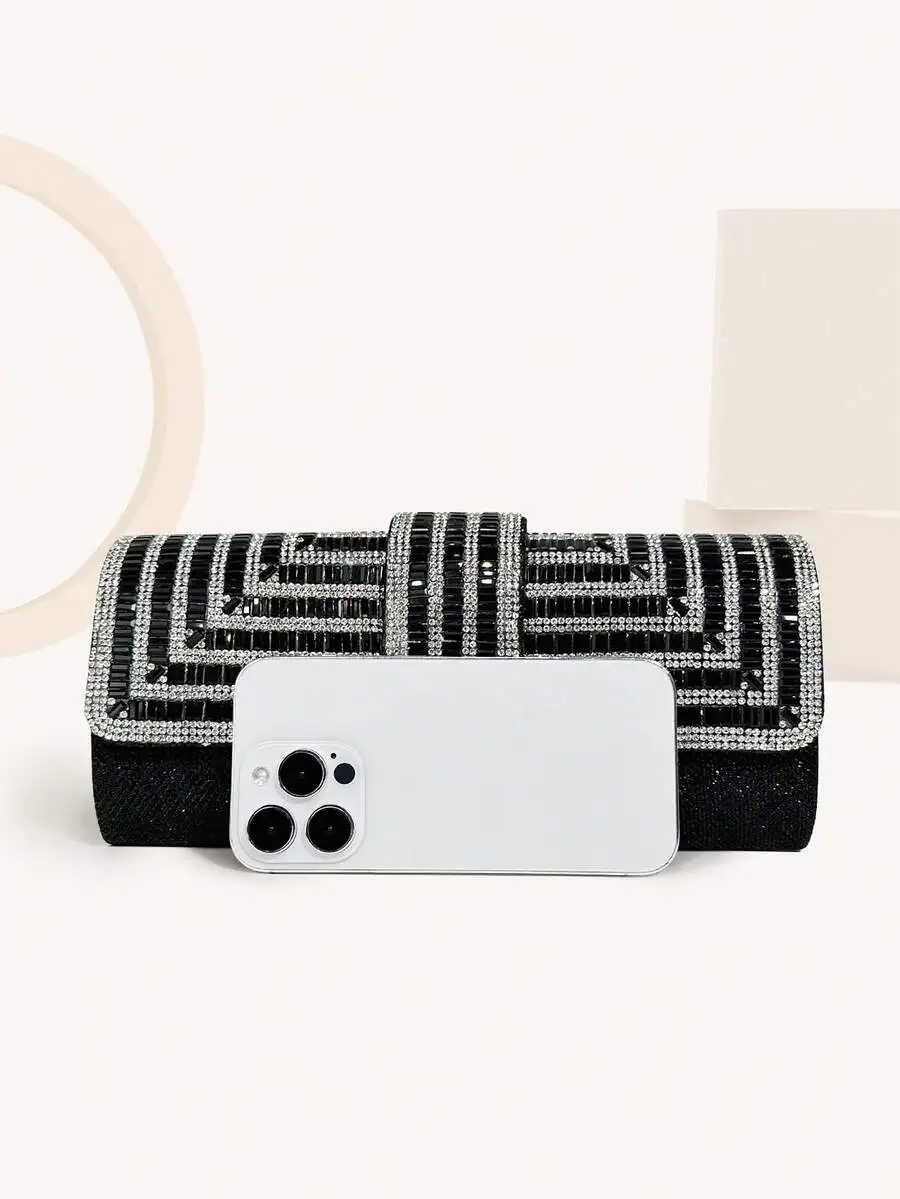 Elegant Rhinestone Clutch Bag For Evening Party Women
Elegant Rhinestone Clutch Bag For Evening Party Women