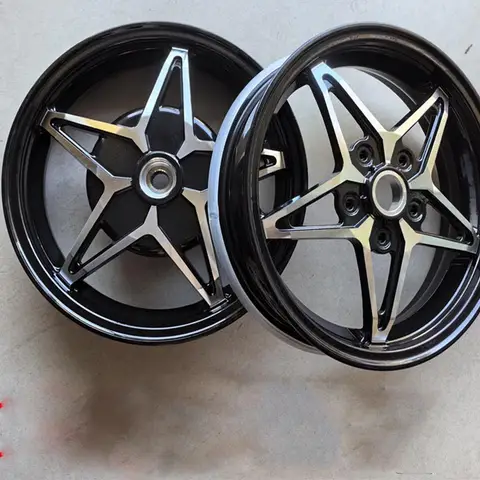 Motorcycle Wheel Hub For Vespa Sprint Primavera 150CC Sprint150 Motorcycle Aluminum Front Rear Wheels Rim Scooter 12 Inch