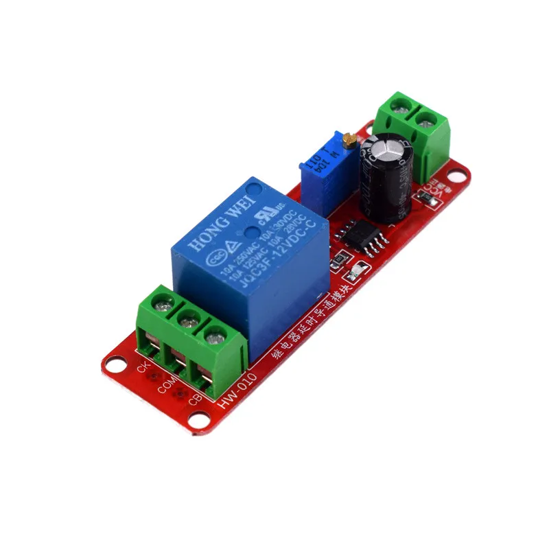 Ne555 Timer Switch Adjustable Module NE555 Delay Module Monostable 12V Automotive Electrical Delay Relay 555 Timer Module