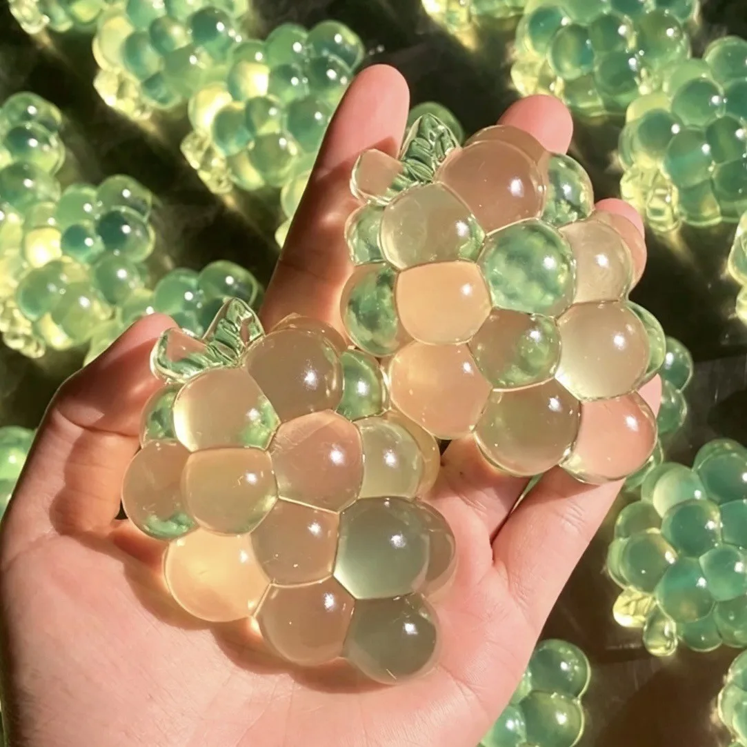 New Soft Squishy Handmade Grape Squeeze Toy Simulated Fruit Stress Relief Slow Rebound Sensory Fidget Toy for Anxiety and Focus
New Soft Squishy Handmade Grape Squeeze Toy Simulated Fruit Stress Relief Slow Rebound Sensory Fidget Toy for Anxiety and Focus
