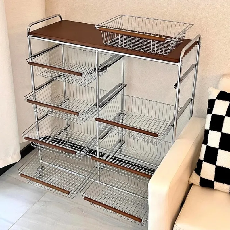Retro style multi-layer rack removable kitchen snack trolley floor sofa side household wrought iron storage rack
Retro style multi-layer rack removable kitchen snack trolley floor sofa side household wrought iron storage rack